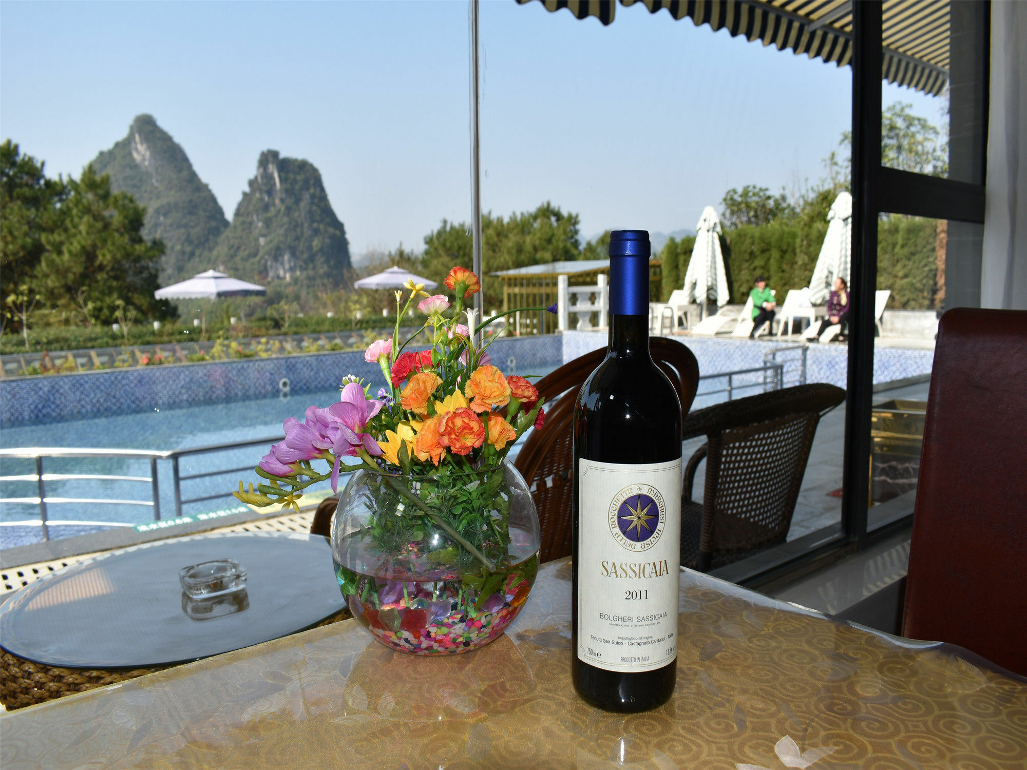 מלון Yangshuo Mountain Top Retreat מראה חיצוני תמונה