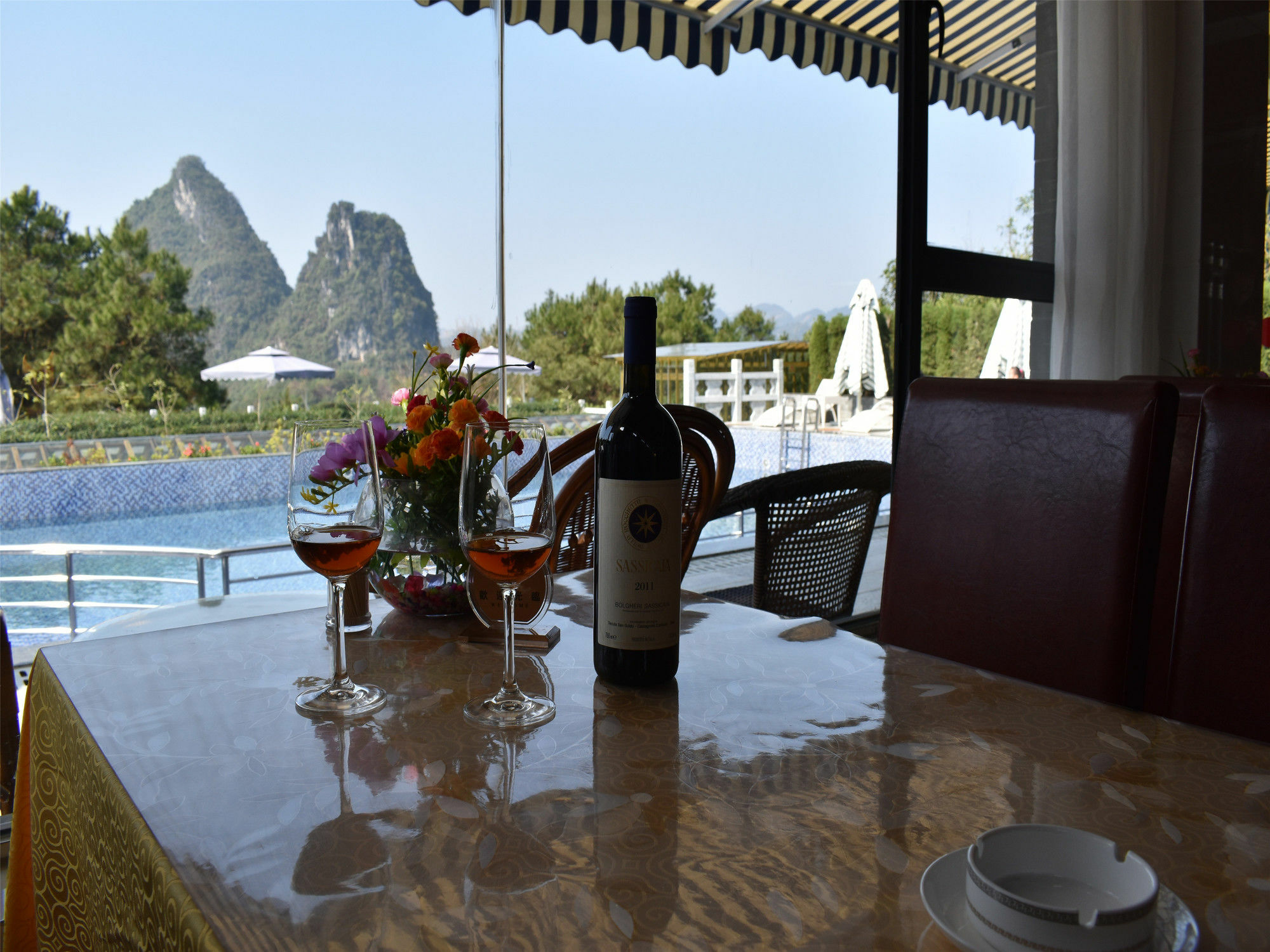 מלון Yangshuo Mountain Top Retreat מראה חיצוני תמונה